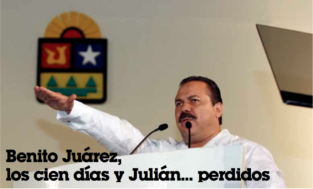 Benito Juarez, los cien dí­as y Julián… Perdidos.