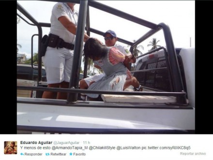 Detienen a indí­gena por robar una botella de agua en Soriana de Acapulco