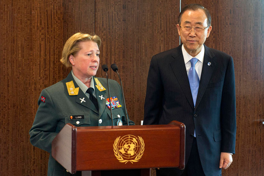 Por primera vez, una mujer al frente de una fuerza de paz de la ONU y será en Chipre