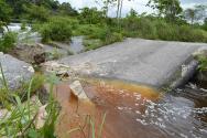 Quintana Roo: Por lluvias carreteras daí±adas