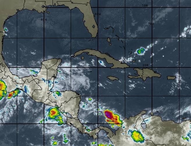 Cancún:  Pronostican cielo nublado en Q. Roo