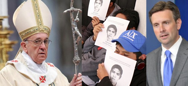 El Papa reza por estudiantes de Ayotzinapa; el caso, ”preocupante»: Casa Blanca
