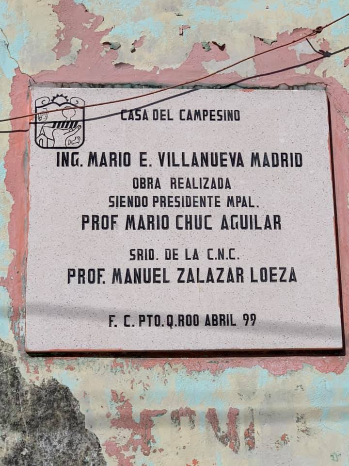 Cierra José Esquivel presidente municipal ”Casa del campesino» después de 21 aí±os