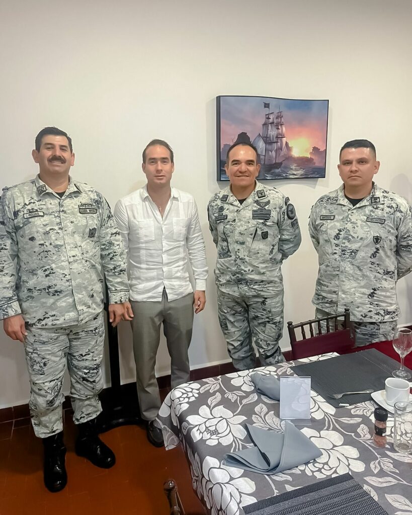 Diego Castañón le apuesta a la Seguridad y la Paz en Tulum con ayuda de la Guardia Nacional