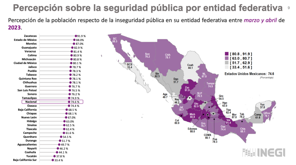 Las “zonas del silencio” donde el Estado mexicano está imposibilitado de documentar la incidencia delictiva 