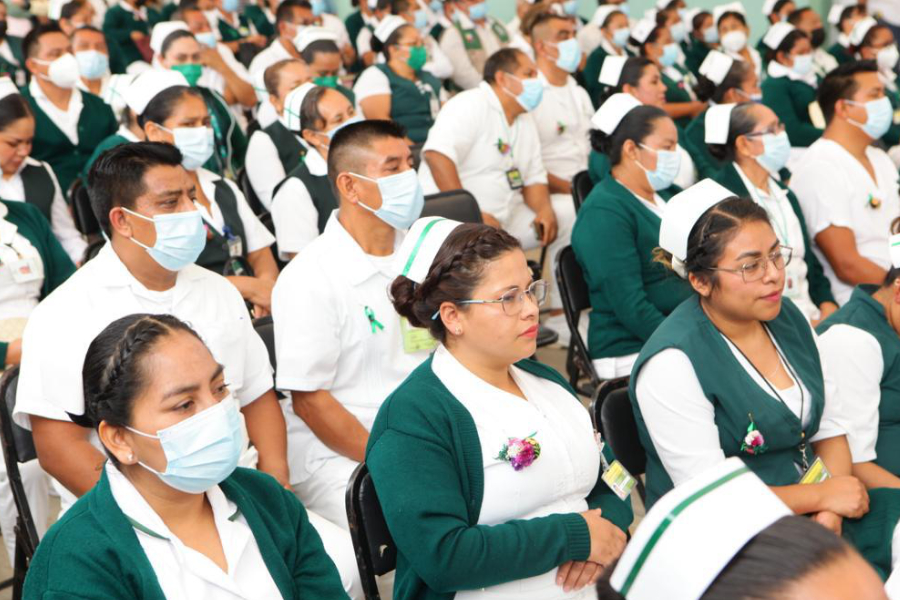 Enfermeras de Carrillo Puerto, Cancún y Chetumal, fueron olvidadas en el proceso de transición al IMSS Bienestar, a pesar de tener el perfil profesional